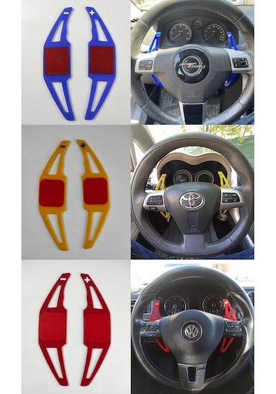 Ford Cargo F1 Kulakçık Pedal Shift Renkli (541795066)-Sarı-