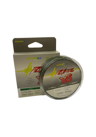 Powerex Pulse 8 Örgü 150m. Dark Green İp Misina