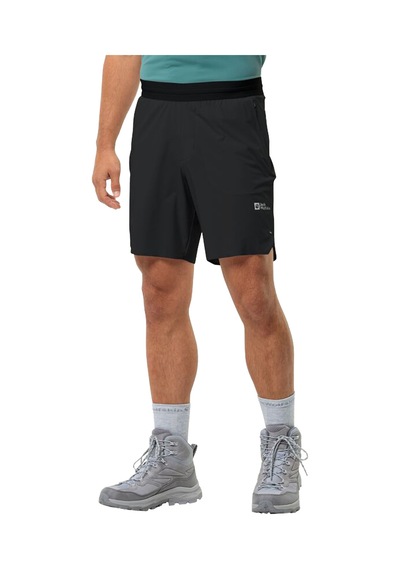 Jack Wolfskin Prelıght Chıll Shorts M Siyah