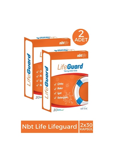 Nbt Life Lifeguard 30 Kapsül 2 Adet