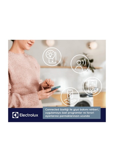 Electrolux EW7F4422CT 700 Serisi Steamcare 1400 Devir 12 KG Wi-fi Çamaşır Makinesi