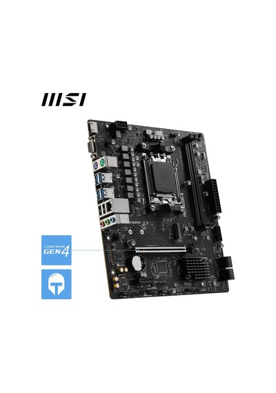 Pro A620m-b Am5 Ddr5 6800mhz Oc Hdmı Vga M.2 Usb3.2 Jargb V2 Matx