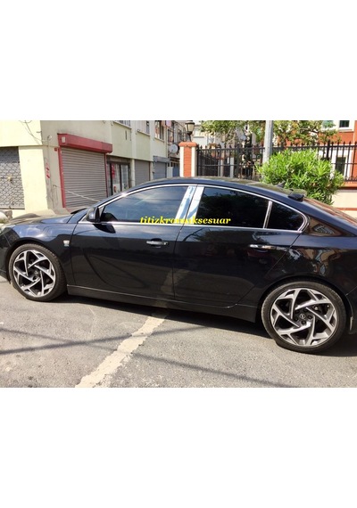 Opel Insıgnıa 2009-2016 Krom Kapı Direk Aksesuarı 6 Parça P.Çelik