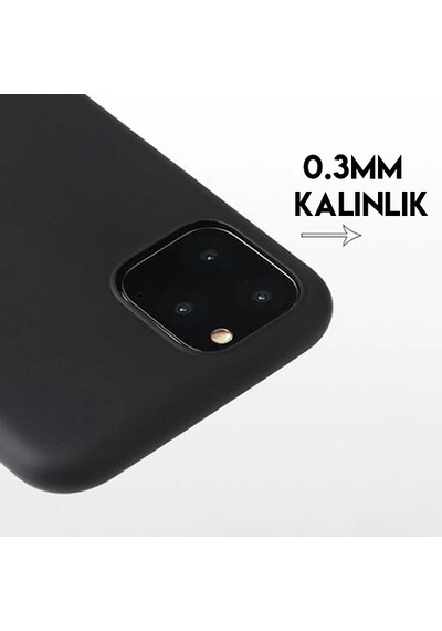 Apple iPhone Uyumlu 11 Pro Max 6.5 İnch Ultra Slim Soft Tpu Silikon Kılıf- 5775 Lacivert