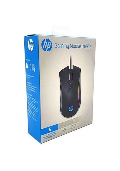 Hp M220 Rgb Ledli Kablolu Oyuncu Mouse 