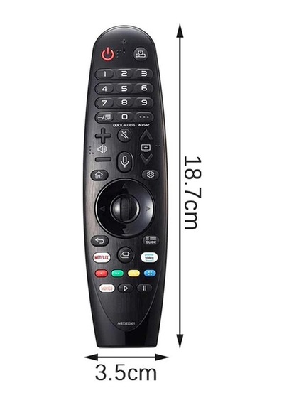 Akb75855501 Mr20ga Kızılötesi Yedek Uzaktan Kumanda Akıllı Tv'ye Uygun