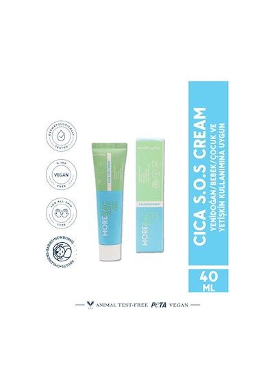 Cıca S.o.s Cream Yenidoğan - Bebek - Çocuk ve Yetişkin Kullanımına Uygun 40 Ml
