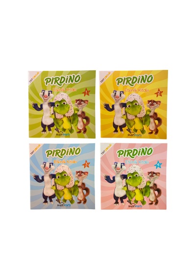 Pırdino Etkinlik Kitapları 4 Kitap Set / Refika Nur Tuncay