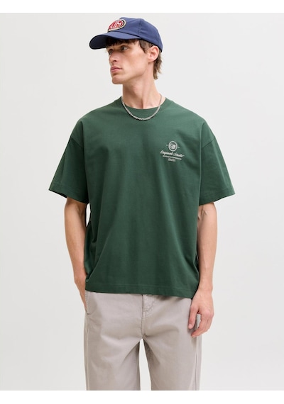 Jack & Jones Niagara Erkek Yeşil Tişört 12293422-scm