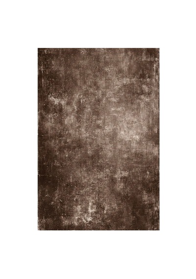 Kartela Halı Grunge Halı Kaymaz Taban Makinede Yıkanabilir Halı Kahverengi - 100 X 150 Cm