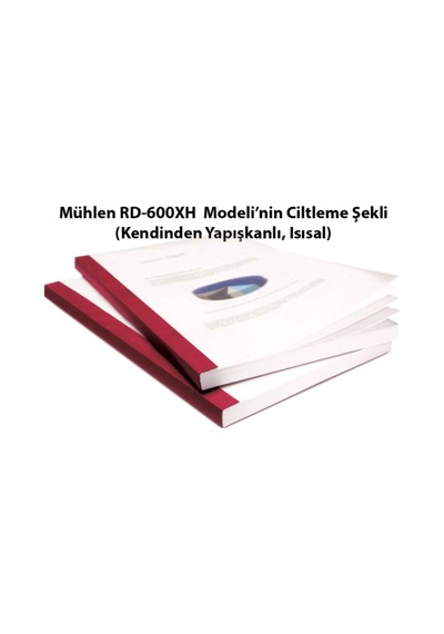 Mühlen Rd 600xh Isısal Kapaklı Ciltleme Makinesi