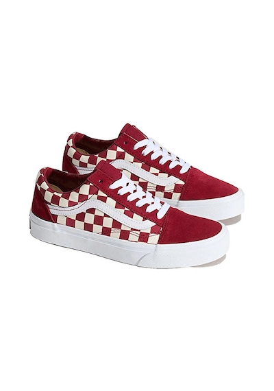 Vans Old Skool Unisex Günlük Ayakkabı Vn000db3y521 Kırmızı Kırmızı