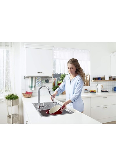 Maestro A42145 Pull-down Eviye Bataryası, Krom Diğer