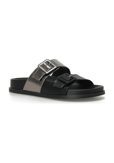 Nine West Mıstral 4fx Siyah Kadın Düz Terlik 000000000101484672 Siyah