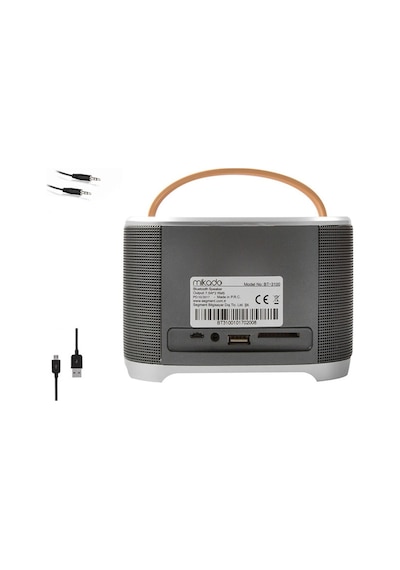 Mikado BT-3100 2 x 7.5 W RMS USB/SD Destekli Bluetooth Hoparlör