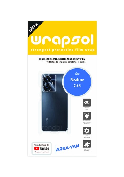 Realme C55 Kaplama Arka Ve Yan Koruyucu Film
