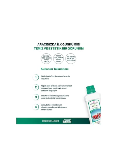 Oto Şampuanı Zorlu Ve Çıkmayan Lekelere Karşı Etkili Çözüm 750 Ml