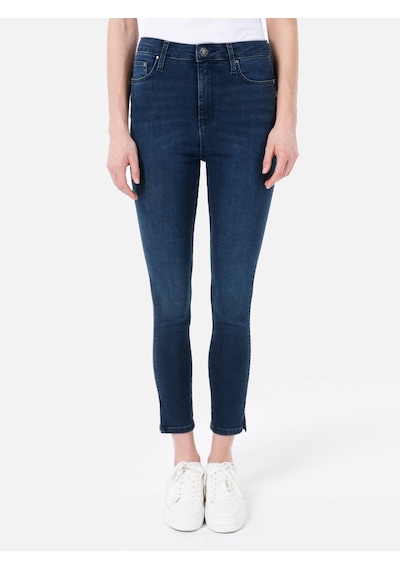 Colins Mavi Kadın Pantolon Cl1068684 Q1.v1 Dn43308 Mavi