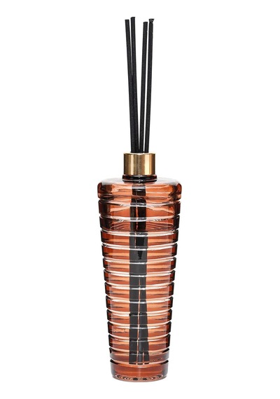 400 Ml Kahverengi Linea Konik Cam Oud Vanilya Oda Kokusu
