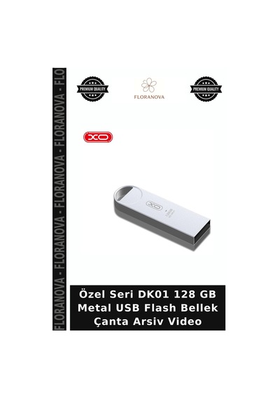 Özel Seri Dk01 128 Gb Metal Usb Flash Bellek Çanta Arsiv Video