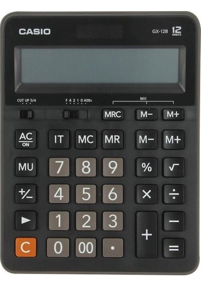 Casıo Hesap Makinesi Masaüstü Gx-12b 12 Hane Diğer