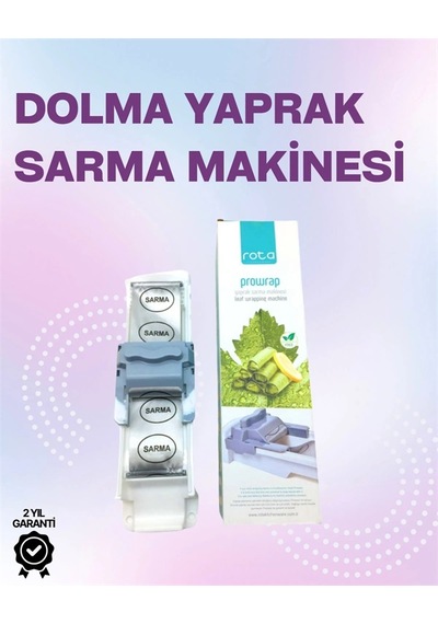 Yaprak Sarma Makinesi - Üzüm, Lahana Ve Pazı İçin Otomatik Sarım Kolaylığı. Renkli