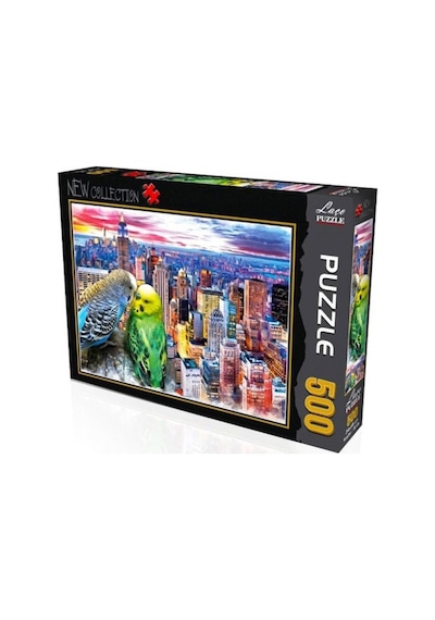 Lc7218 Laço Kuşlar - Şehir 500 Parça Puzzle