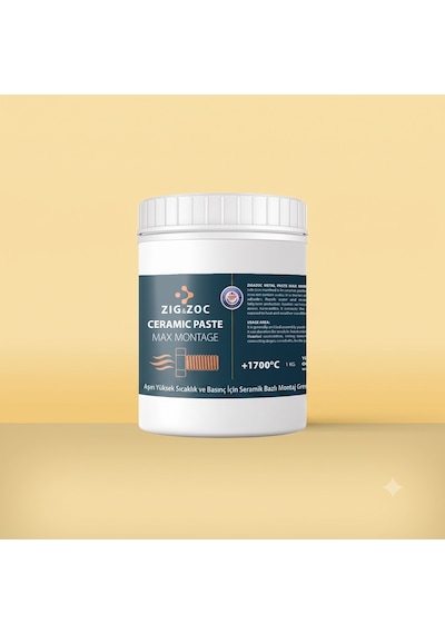Zıg&zoc Max Montage Anti Seize Seramik Montaj Pastası - 100 Gr