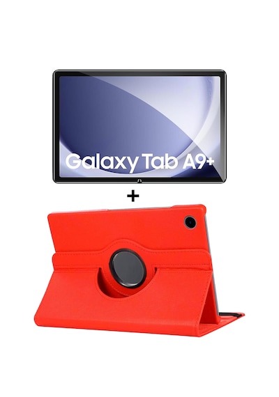 Samsung Galaxy Tab A11+ Plus/a9+ 11-ınch 2025/2023 Uyumlu 360 Dönen Standlı Kılıf Dönerli Kılıf