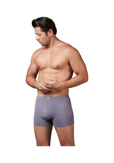 Gümüş Erkek Modal Elastan Boxer 7009 Gri
