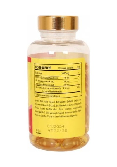 Vitapol Omega 3 Balık Yağı 3X100 Softgel
