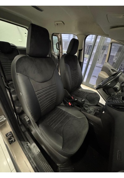Ford Courier 2014-2022 Arka Oturma Tümsekli Model - Oto Koltuk Kılıfı