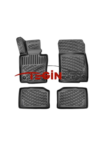 Mini Countryman R60 2012 Geometrik Desenli 3d Havuzlu Oto Paspas Siyah