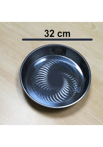 Çelik Tepsi Derin 2 No - Çap : 32 Cm Diğer