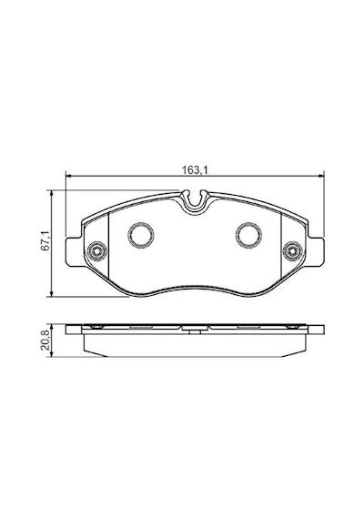 Mercedes Sprinter 315 Cdı 2.1 2006-2015 Bosch Ön Balata Netparnet29192