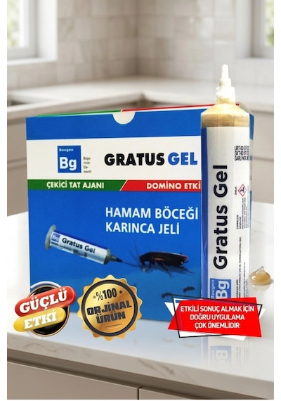 Baugen Gratus Hamamböceği Ve Karınca Jeli 35 Gr