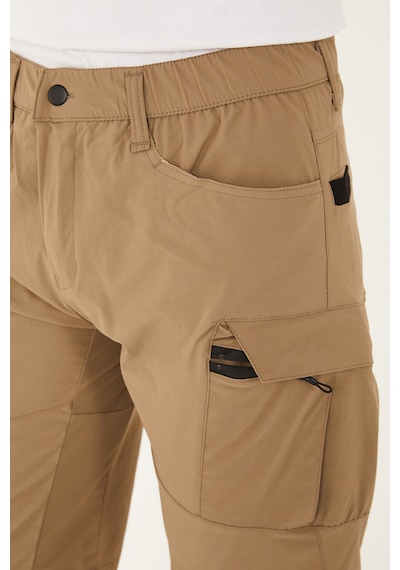 Camp Scoutland Camp725 Outdoor Tactical Su İticili Yazlık Erkek Taktik Şort Bej