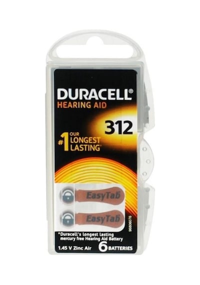 Duracell Activair 312 Kulaklık Pili 6'lı