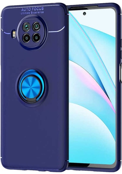 Xiaomi Mi 10T Lite 5G Kılıf Zore Ravel Yüzüklü Silikon Kılıf
