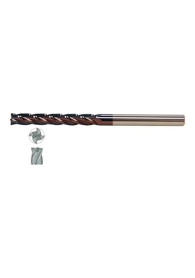 Fett 16x75 Mastercut Çok Uzun Sert Metal 4 Ağızlı Tıaln Karbür Parmak Frezesi