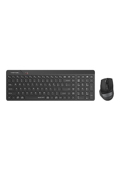 A4tech Fg2400 Aır2 Kablosuz Q Trk Sessiz Siyah Klavye - Mouse Set Lazer