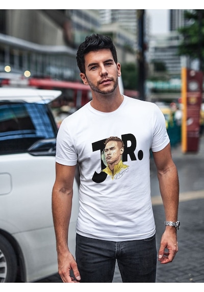 Noıssey Mavi Neymar Jr. Yıldız Futbolcu Portre Tasarım Baskılı T-shirt Pnrmtshrt02732 Beyaz Noıssey Mavi Neymar Jr. Yıldız Futbolcu Portre Tasarım Baskılı T-shirt Pnrmtshrt02732 Beyaz