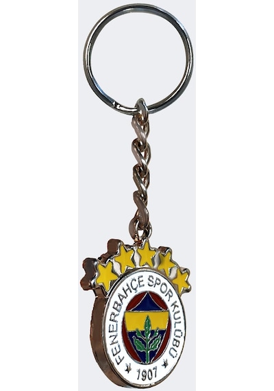 Fenerbahçe 5 Yıldız Logo Anahtarlık