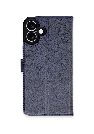 Mey İthalat iPhone Uyumlu 16 Plus Kılıf Trend S Plus Kapaklı Kılıf - Lacivert 73870874