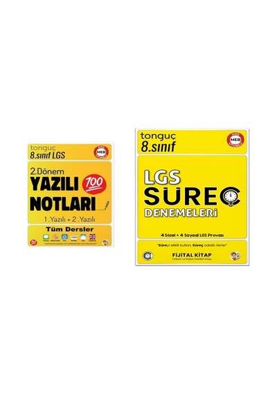 8. Sınıf Yazılı Notları 2. Dönem 1 Ve 2. Yazılı - 8. Sınıf Lgs Süreç Denemeleri