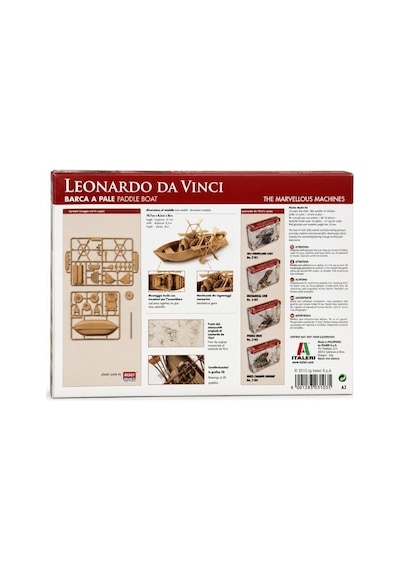 Leonardo Da Vinci Kürek Gemisi Model Kiti Koleksiyon Ve Hobi Oyuncak