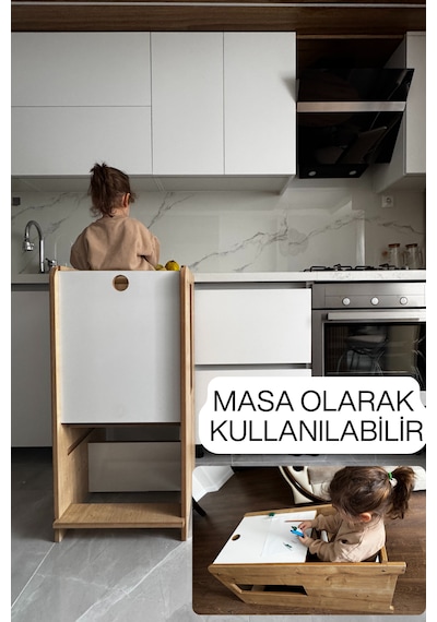 Fonksiyonlu Masa Olabilen Öğrenme Kulesi Montessori Öğrenme Kulesi Aktivite Masası Öğrenme Kulesi Beyaz-safir Meşe Fonksiyonlu Masa Olabilen Öğrenme Kulesi Montessori Öğrenme Kulesi Aktivite Masası Öğrenme Kulesi Beyaz-safir Meşe