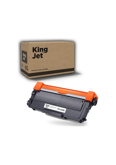 Kingjet Brother Uyumlu  Tn-2280 Yüksek Kapasiteli Tekli Uyumlu  Toner Hl-2250dn