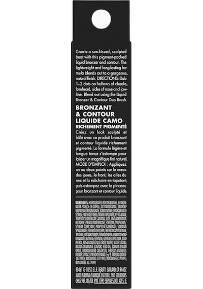 E.l.f. Camo Liquid Bronzlaştırıcı Ve Kontur Yüksek Pigmentli Sıvı İçerik Likit Light