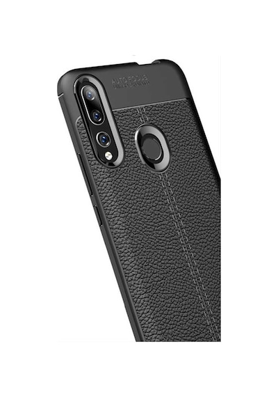 Huawei Y9 Prime 2019 Kilif Deri Tarzi Niss Silikon Case 389468690
